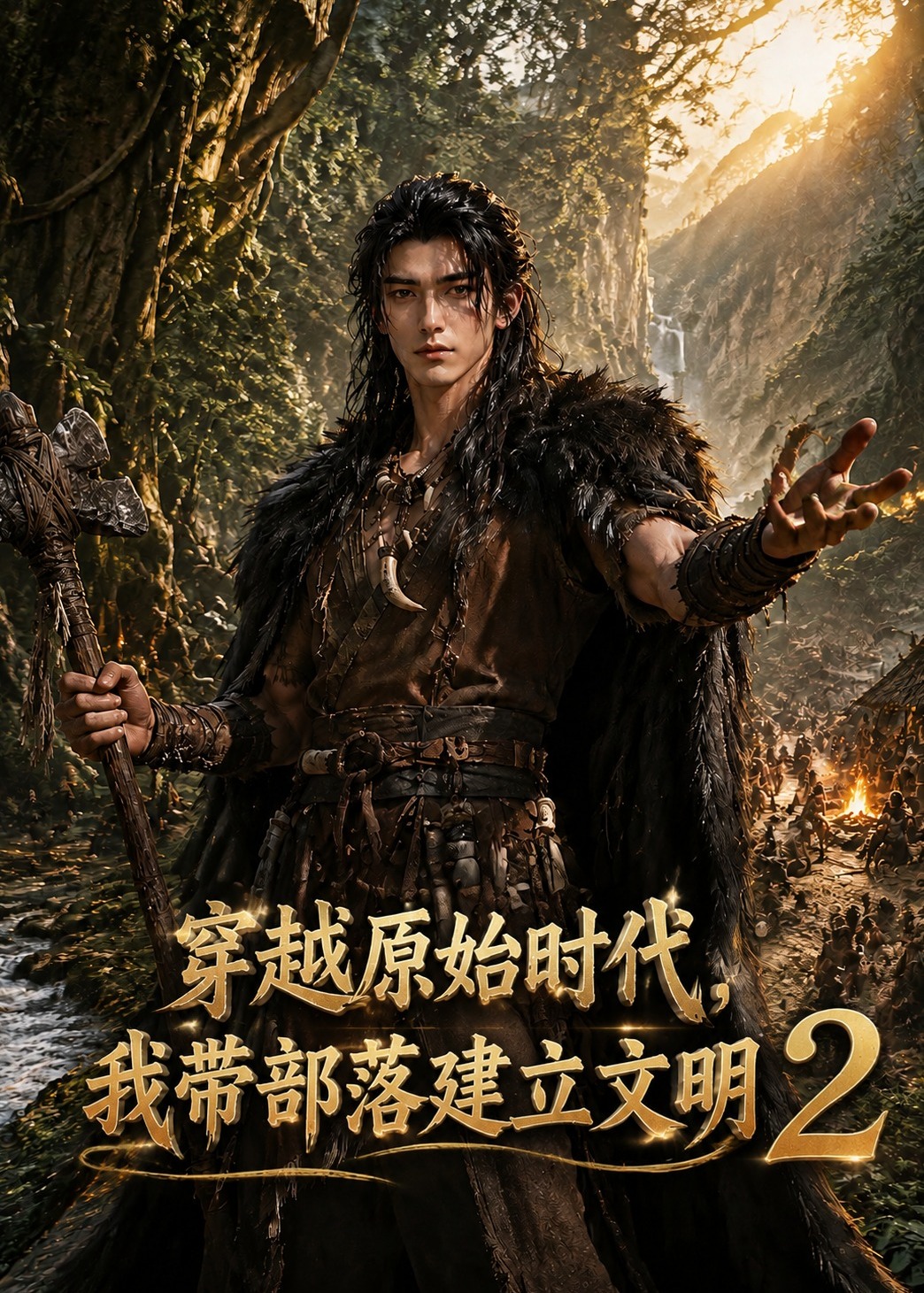 穿越原始时代我带部落建立文明2-动漫合集