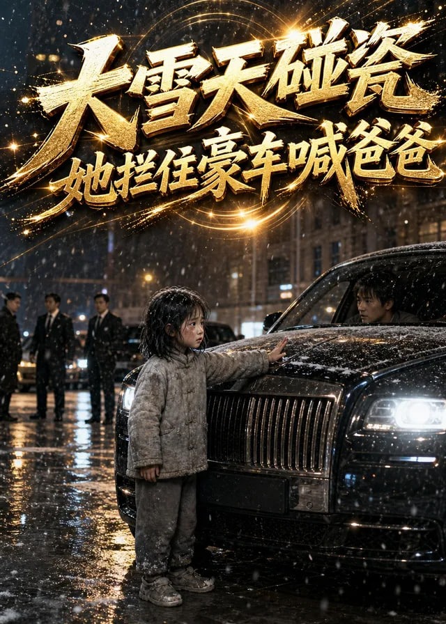 大雪天碰瓷她拦住豪车喊爸爸-动漫合集海报