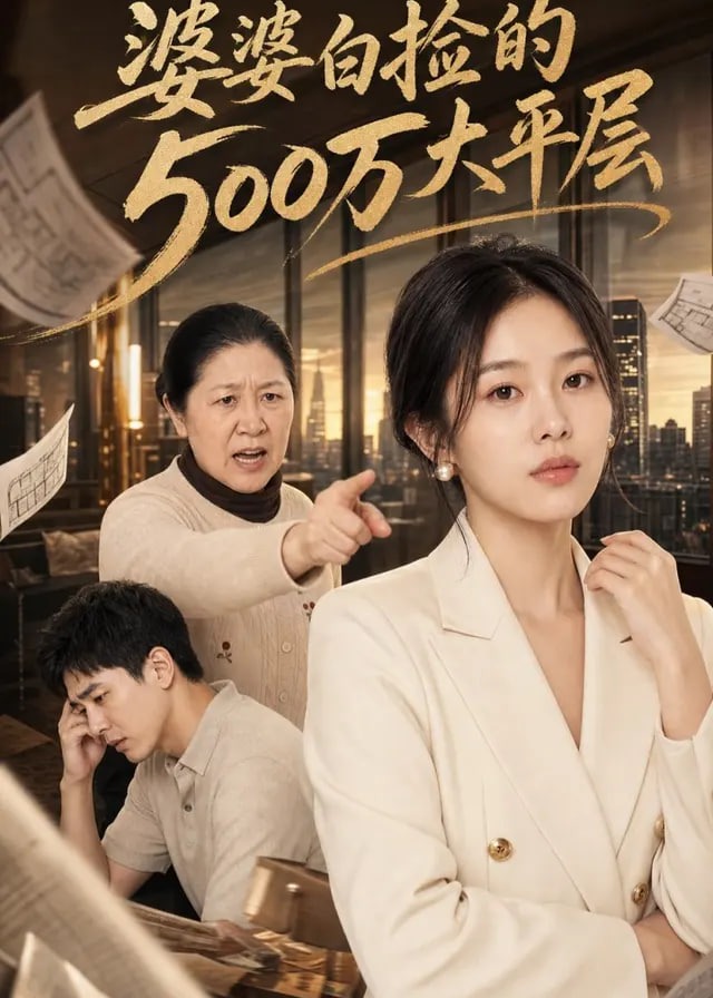 婆婆白捡的500万大平层-动漫合集海报