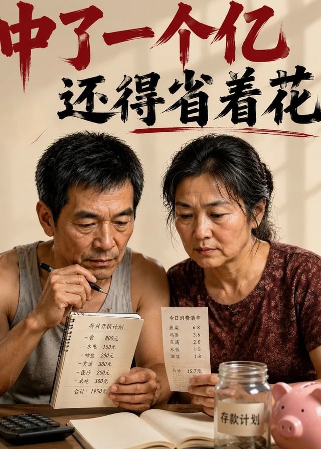 中了一个亿还得省着花-动漫合集