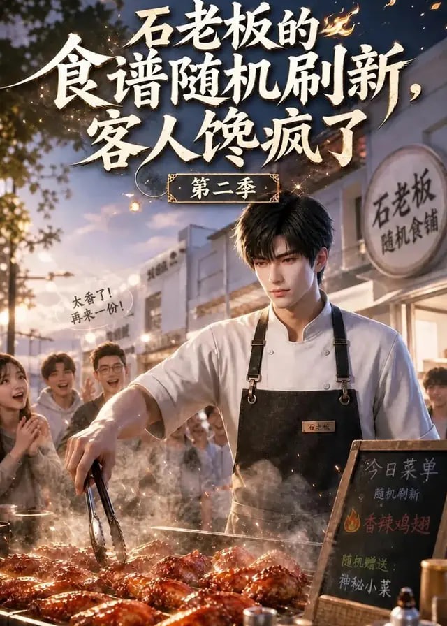 第二季石老板的食谱随机刷新客人馋疯了-动漫合集海报
