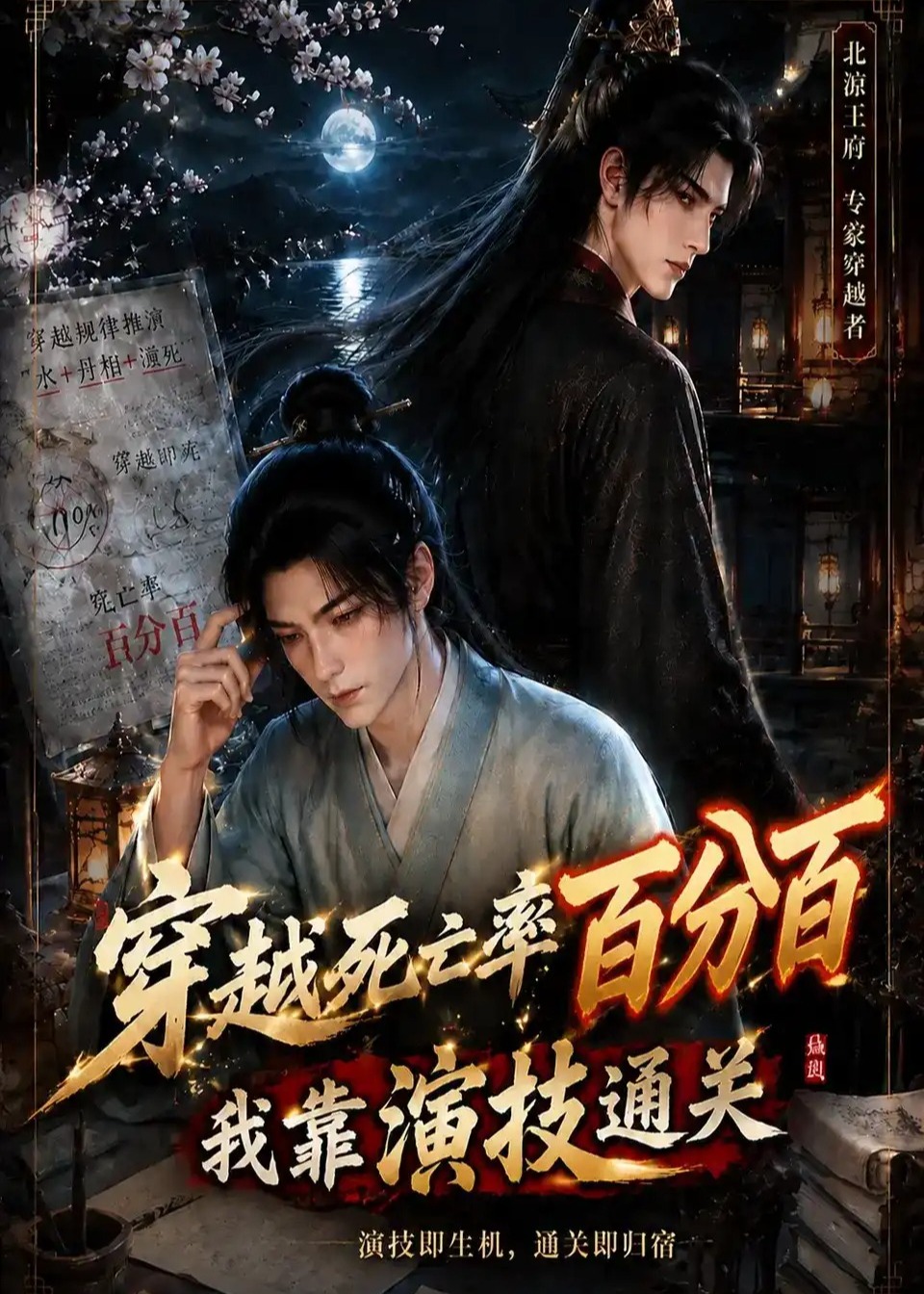穿越死亡率百分百我靠演技通关-动漫合集海报