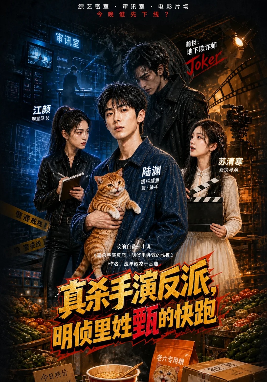 真杀手演反派明侦里姓甄的快跑-动漫合集