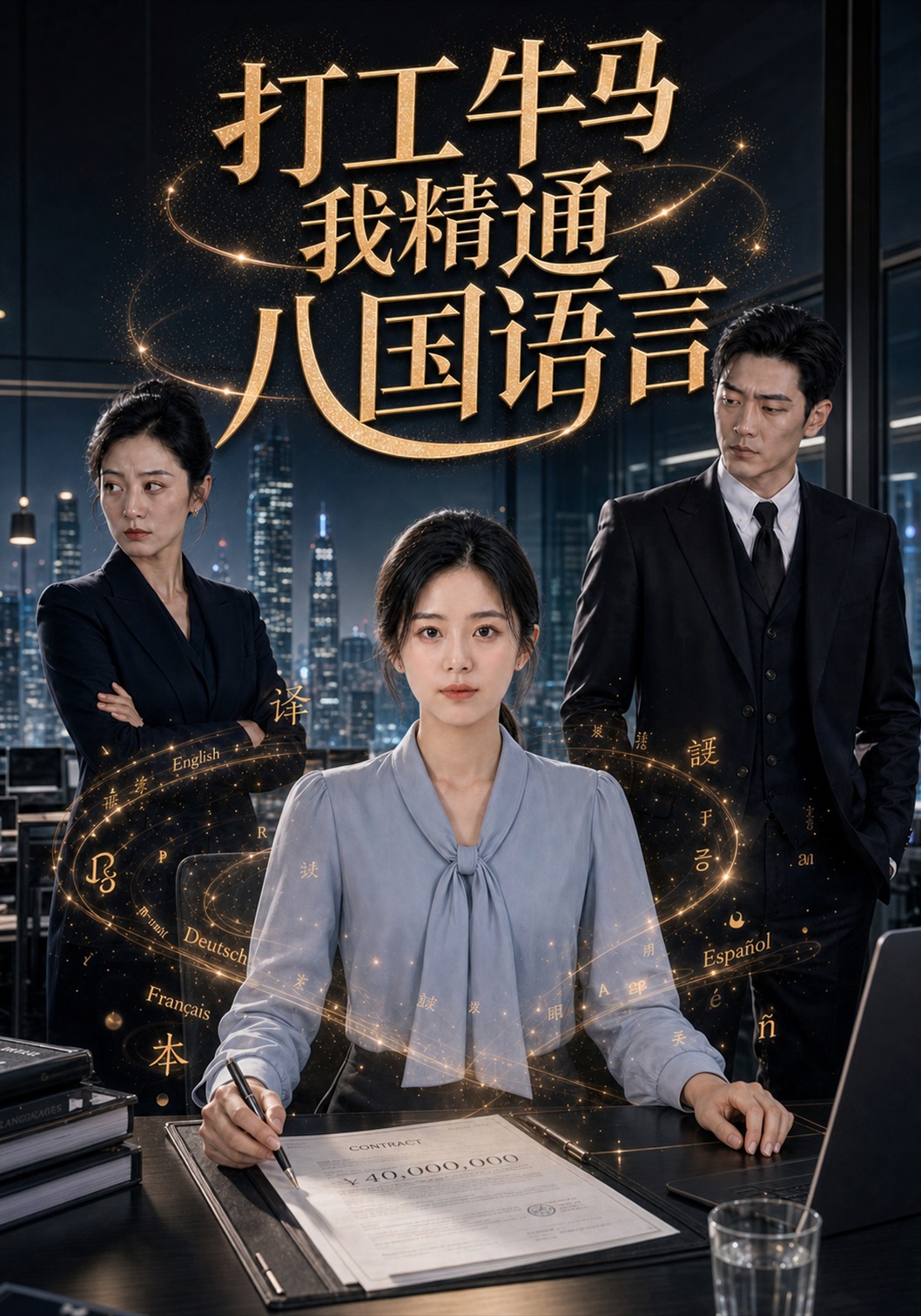打工牛马我精通八国语言-动漫合集海报