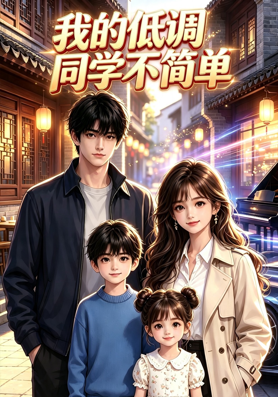 第一季我的低调同学不简单-动漫合集海报