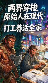 两界穿梭原始人在现代打工养活全家-动漫合集