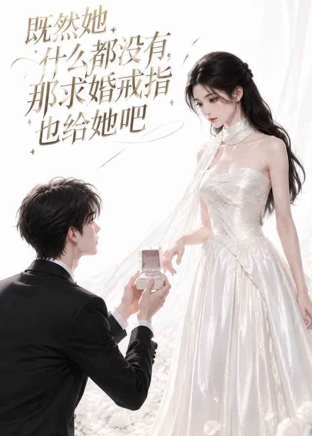 既然她什么都没有那求婚戒指也给她吧-动漫合集