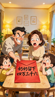 奶奶留下四万三千六全家都来抢-动漫合集