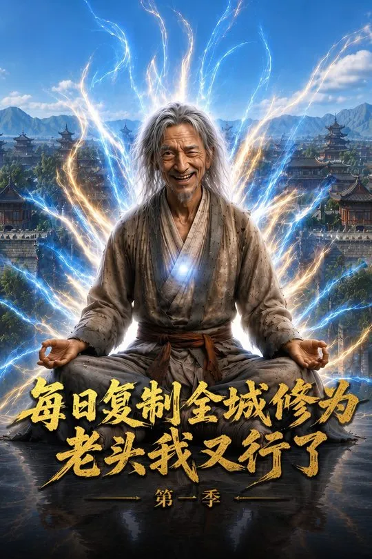 第一季每日复制全城修为老头我又行了-动漫合集海报图片