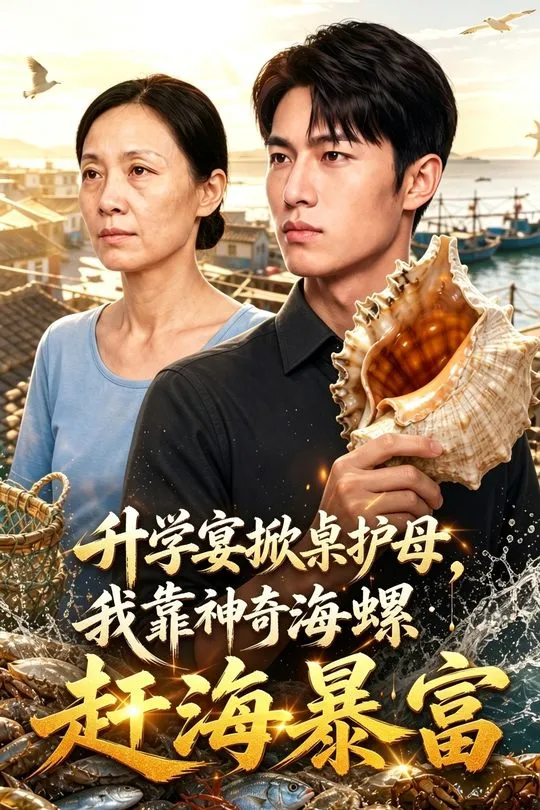 升学宴掀桌护母我靠神奇海螺赶海暴富-动漫合集海报