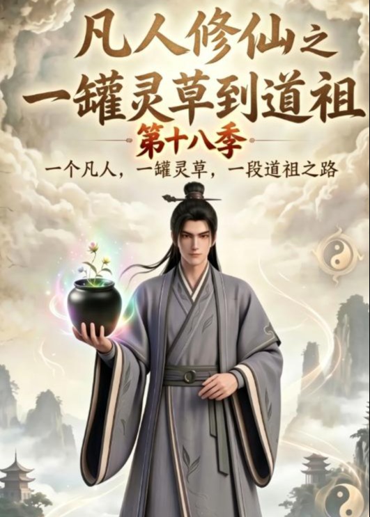 第十八季凡人修仙之一罐灵草到道祖-动漫合集海报