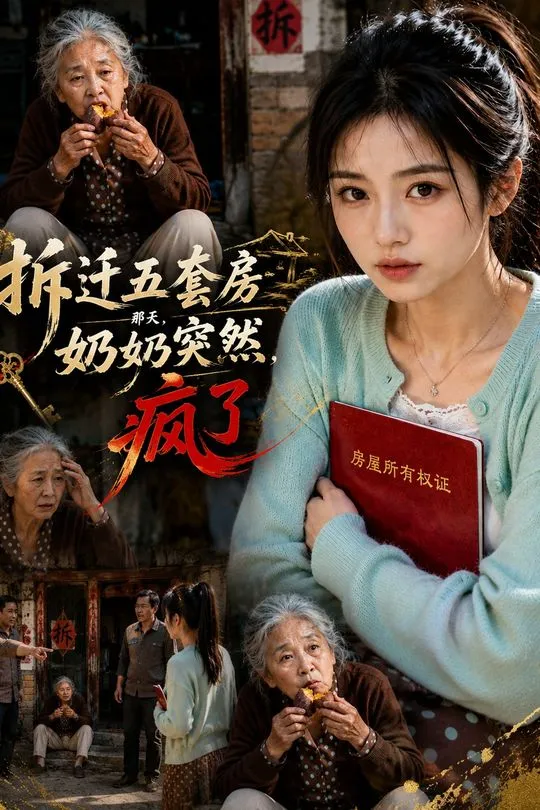 拆迁五套房那天奶奶突然疯了-动漫合集