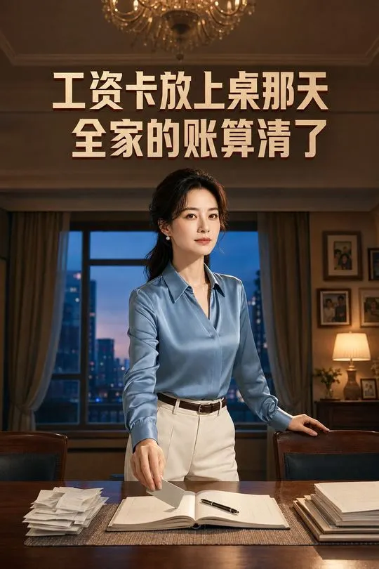 工资卡放上桌那天全家的账算清了-动漫合集