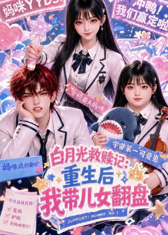 白月光救赎记重生后我带儿女翻盘-动漫合集