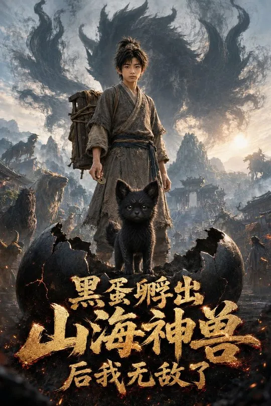 黑蛋孵出山海神兽后我无敌了-动漫合集