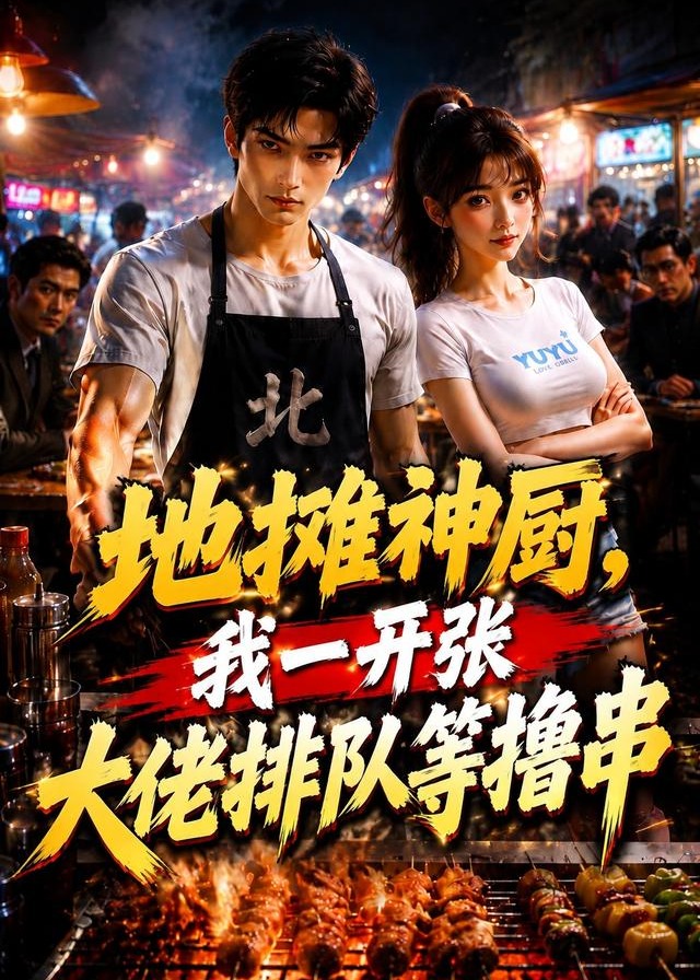 地摊神厨我一开张大佬排队等撸串-动漫合集