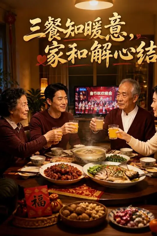 三餐知暖意家和解心结-动漫合集