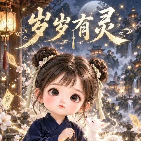 岁岁有灵书旗厚序-动漫合集