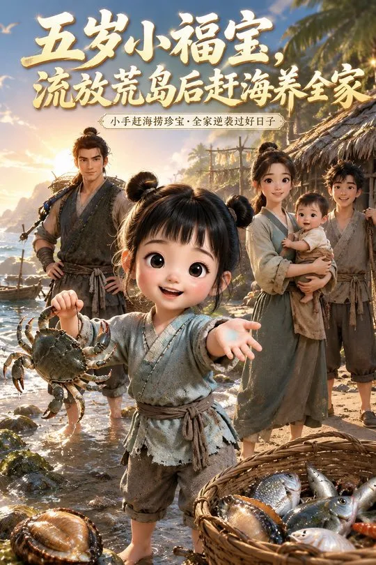 五岁小福宝流放荒岛后赶海养全家-动漫合集海报