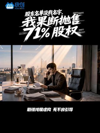 股东名单没我名字我果断抛售71%股权-动漫合集