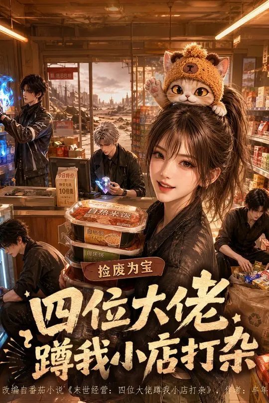 捡废为宝四位大佬蹲我小店打杂-动漫合集