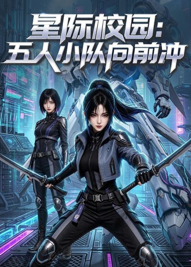 星际校园五人小队向前冲-动漫合集海报