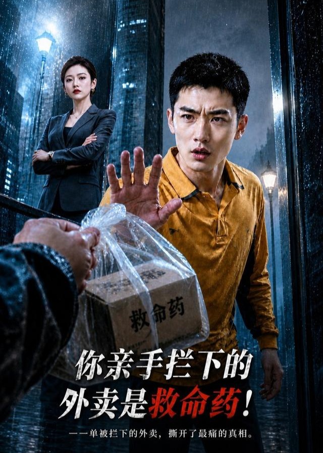 你亲手拦下的外卖是救命药-动漫合集海报