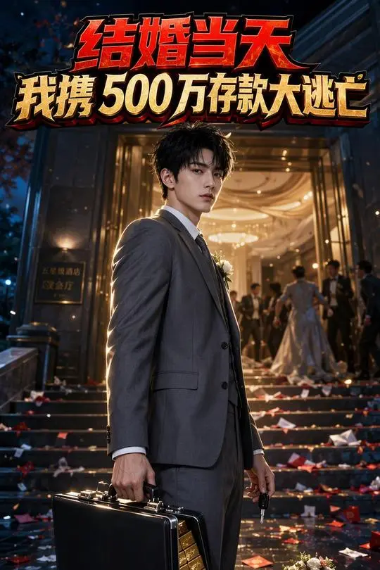 结婚当天我携500万存款大逃亡-动漫合集海报