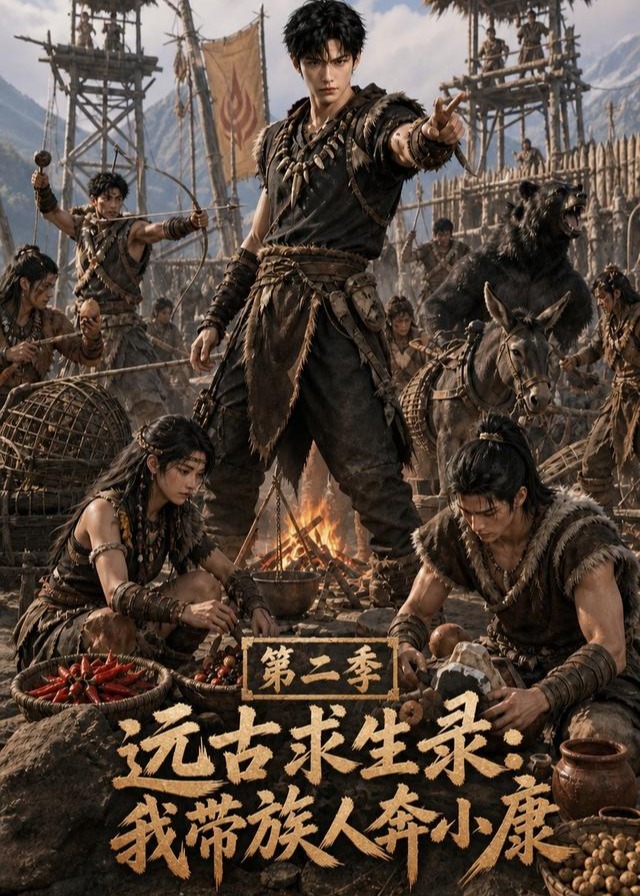 第二季远古求生录我带族人奔小康-动漫合集海报