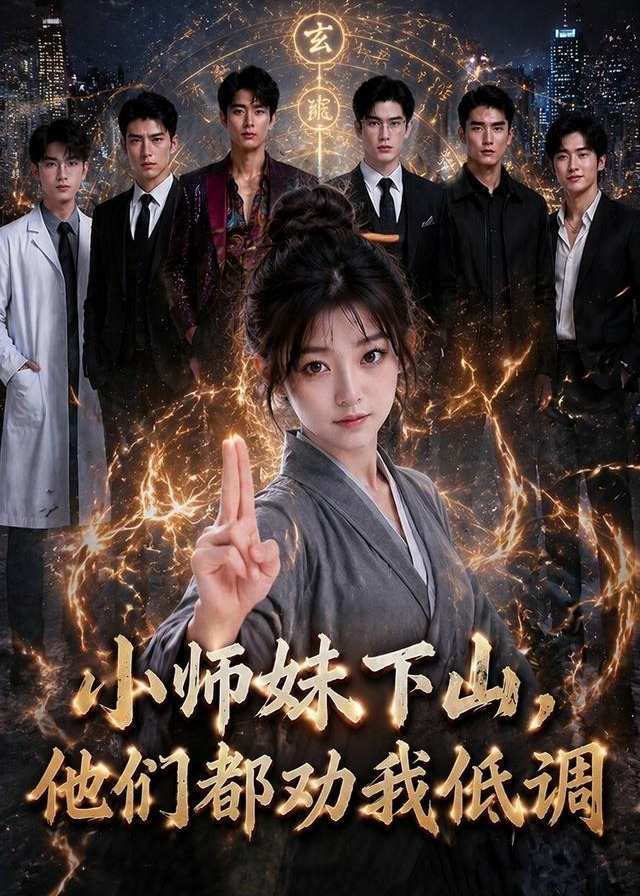 小师妹下山他们都劝我低调-动漫合集海报