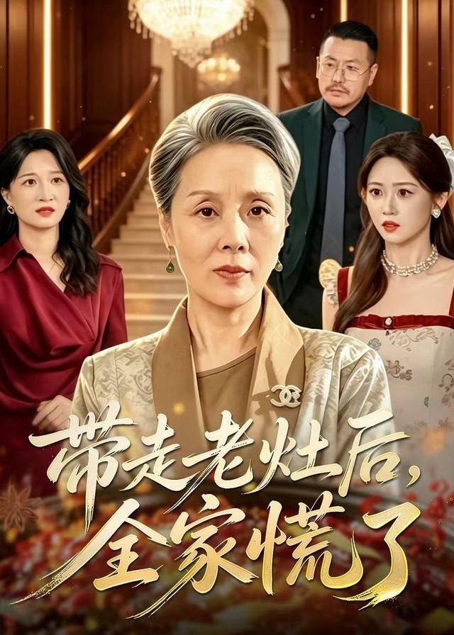 带走老灶后全家慌了-女性成长海报