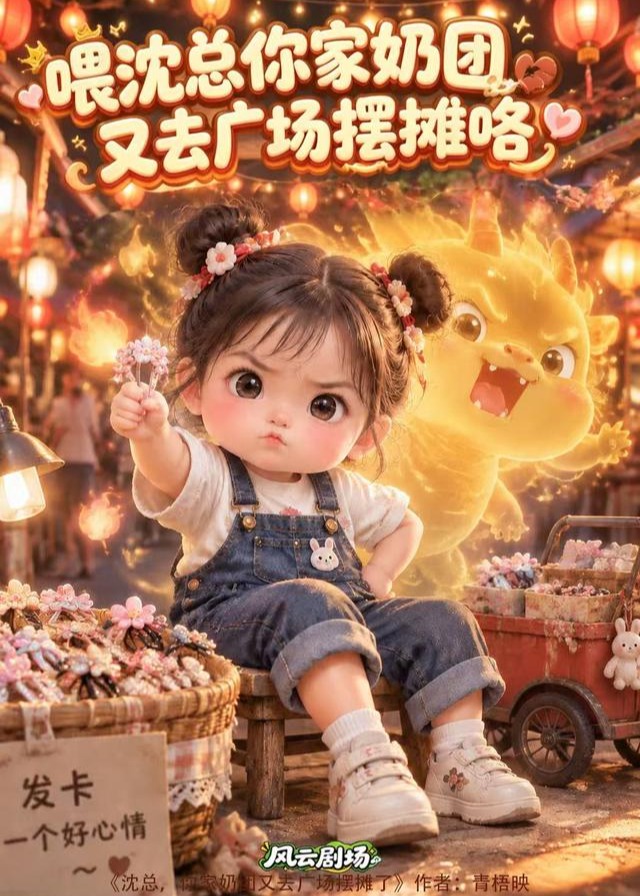 喂沈总你家奶团又去广场摆摊咯-动漫合集海报