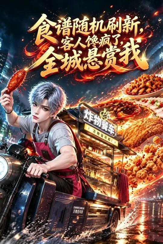 食谱随机刷新客人馋疯了全城悬赏我-动漫合集海报