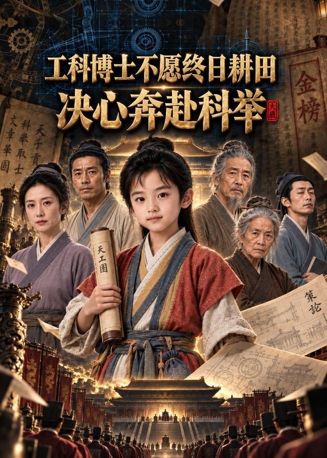 工科博士不愿终日耕田决心奔赴科举-动漫合集海报