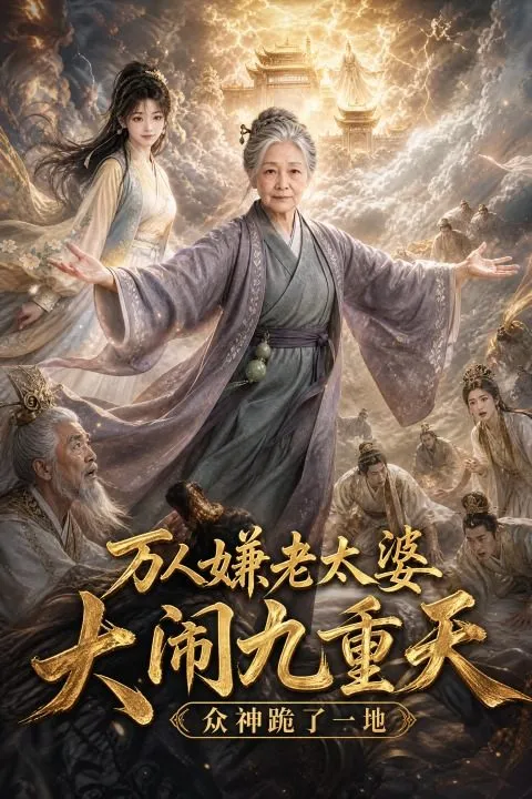 万人嫌老太婆大闹九重天众神跪了一地-动漫合集海报