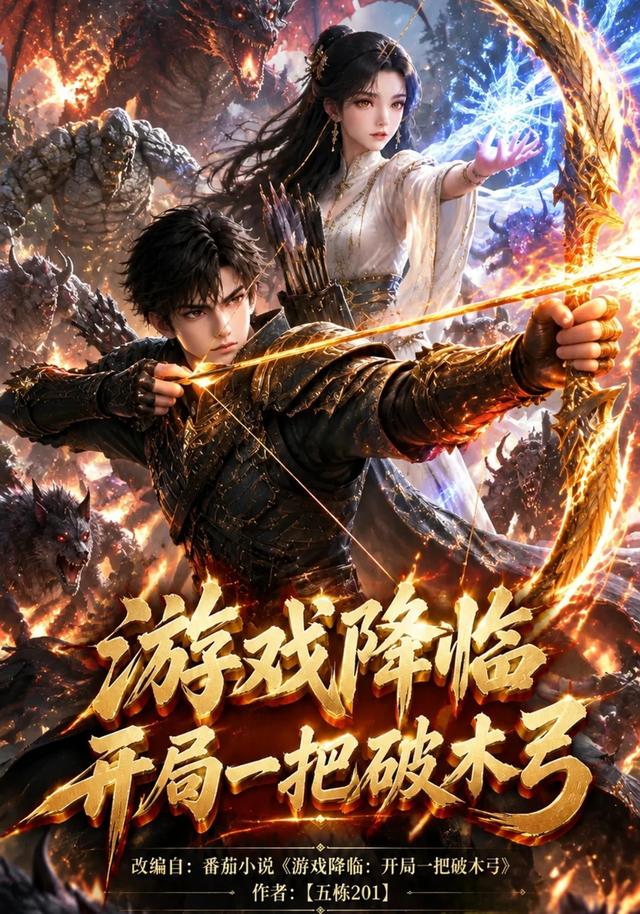 第1季游戏降临开局一把破木弓-动漫合集