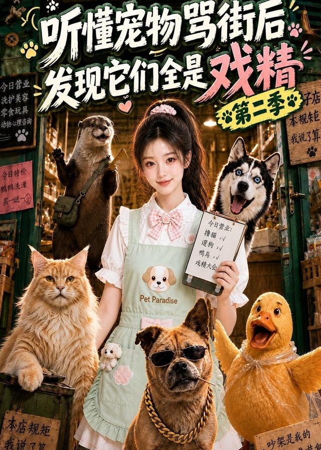 第二季听懂宠物骂街后发现它们全是戏精-动漫合集海报