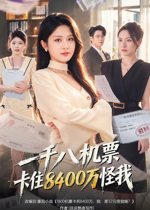 一千八机票卡住8400万怪我-动漫合集海报