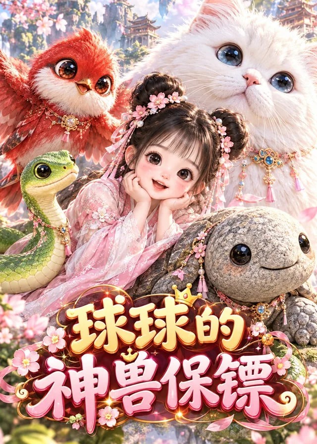 球球的神兽保镖-动漫合集海报