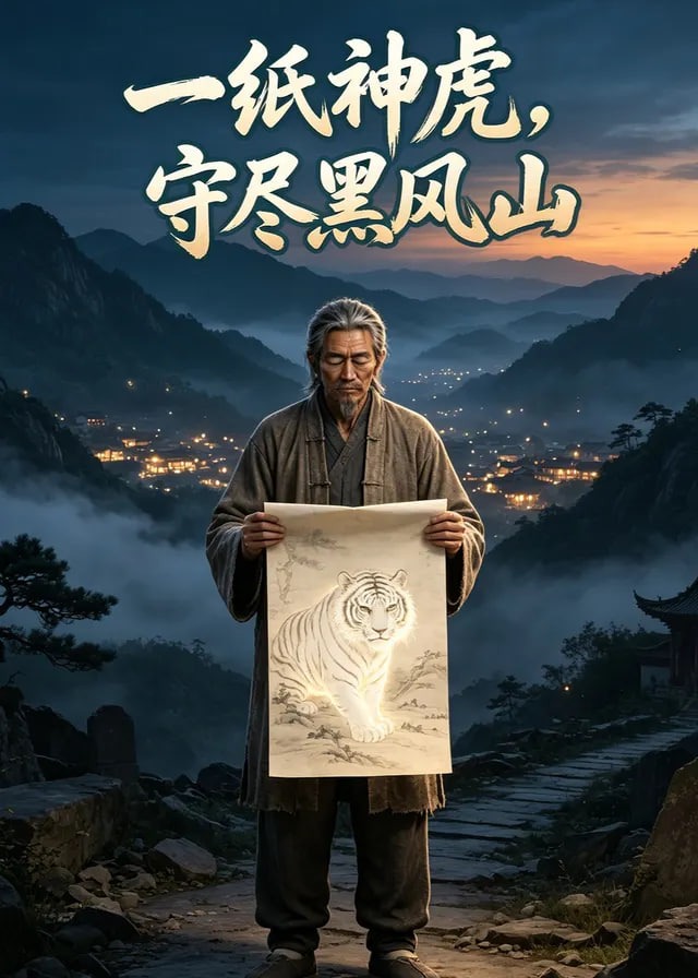 一纸神虎守尽黑风山-动漫合集