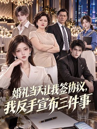 婚礼当天让我签协议我反手宣布三件事-动漫合集海报