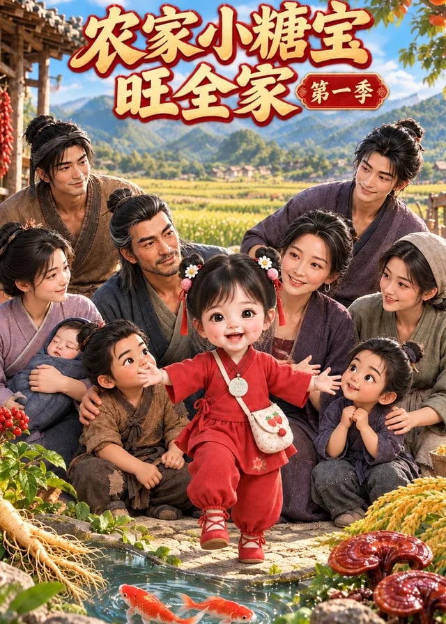 第一季农家小糖宝旺全家-动漫合集