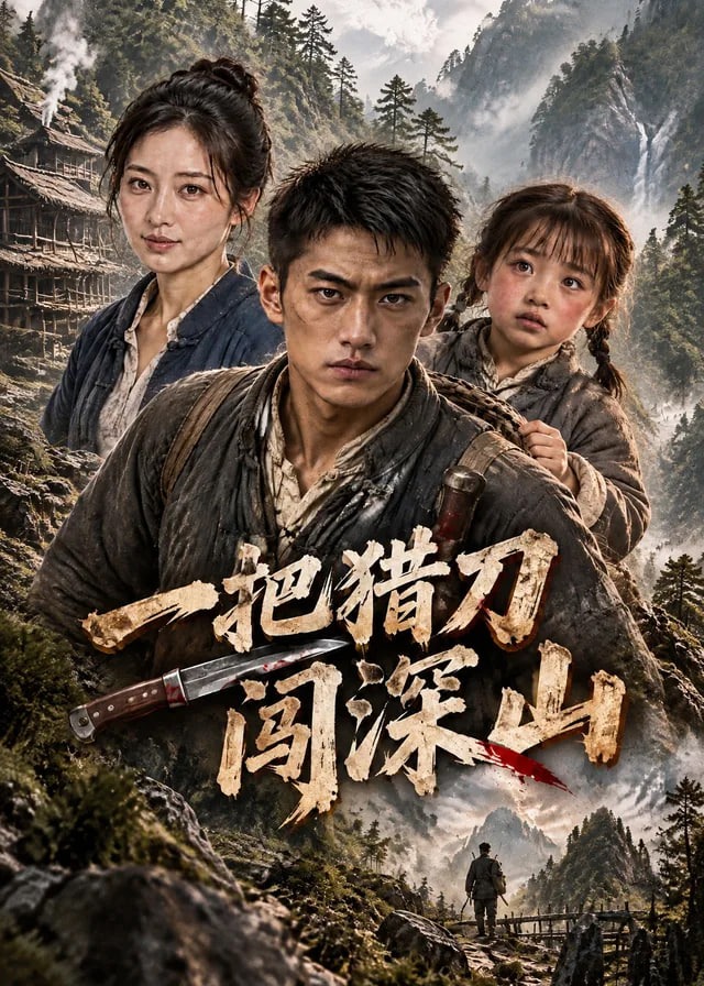 一把猎刀闯深山-动漫合集海报