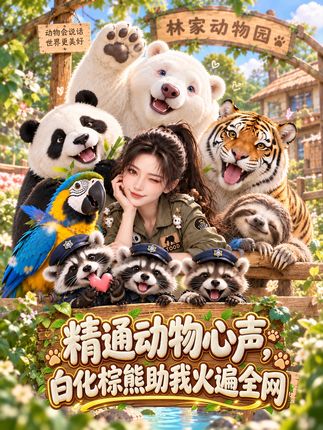 精通动物心声白化棕熊助我火遍全网-动漫合集海报