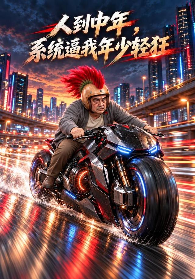 人到中年系统逼我年少轻狂-动漫合集海报