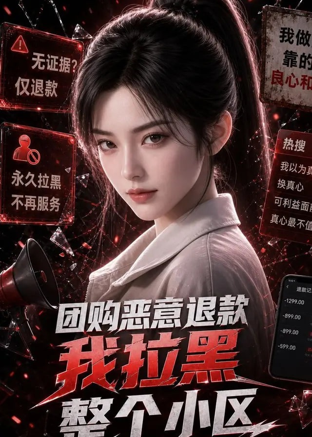 团购恶意退款我拉黑整个小区-动漫合集海报