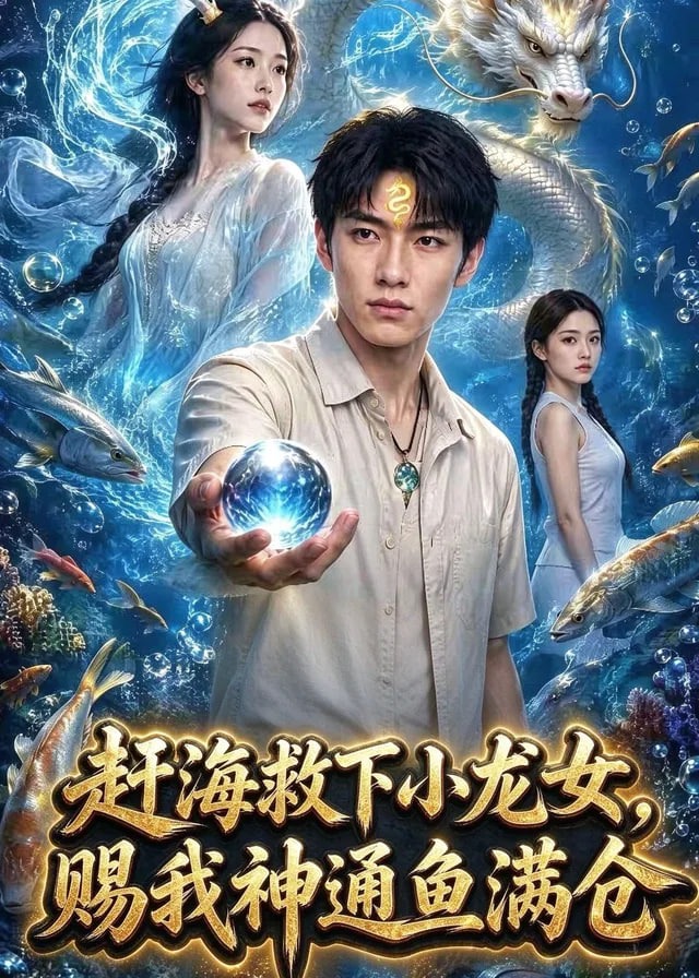 赶海救下小龙女赐我神通鱼满仓-动漫合集