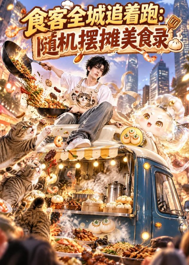 食客全城追着跑随机摆摊美食录-动漫合集