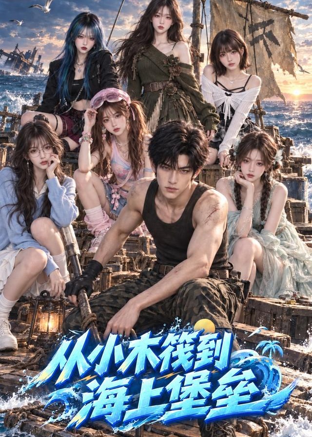 从小木筏到海上堡垒-动漫合集海报