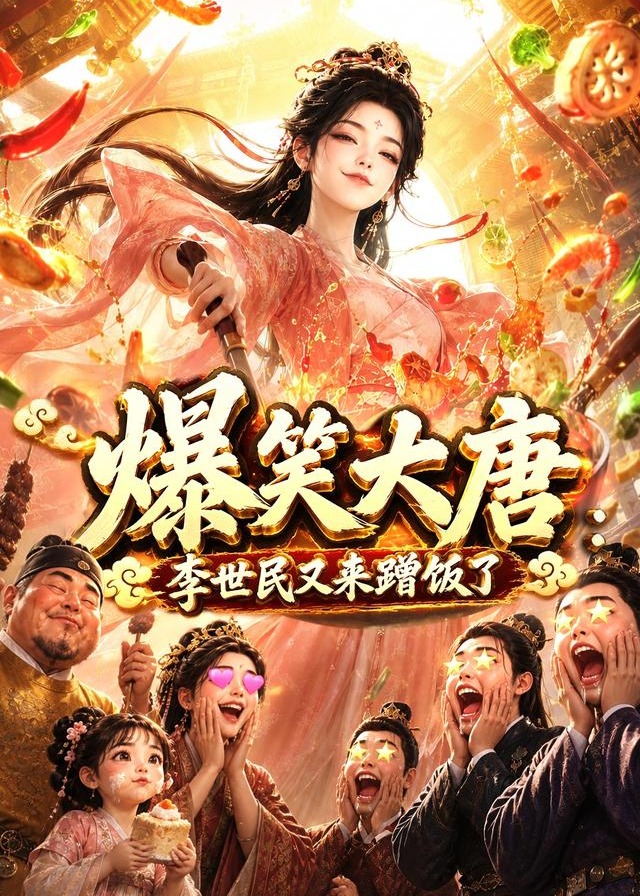 爆笑大唐李世民又来蹭饭了-动漫合集海报图片